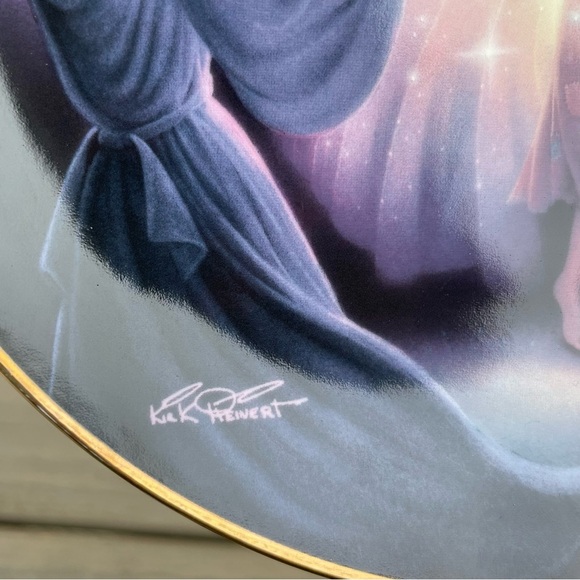 Cinderella Fairy Godmother’s Magic by Kirk Heinert Limited Ed. Collectors Plate - Picture 4 of 5
